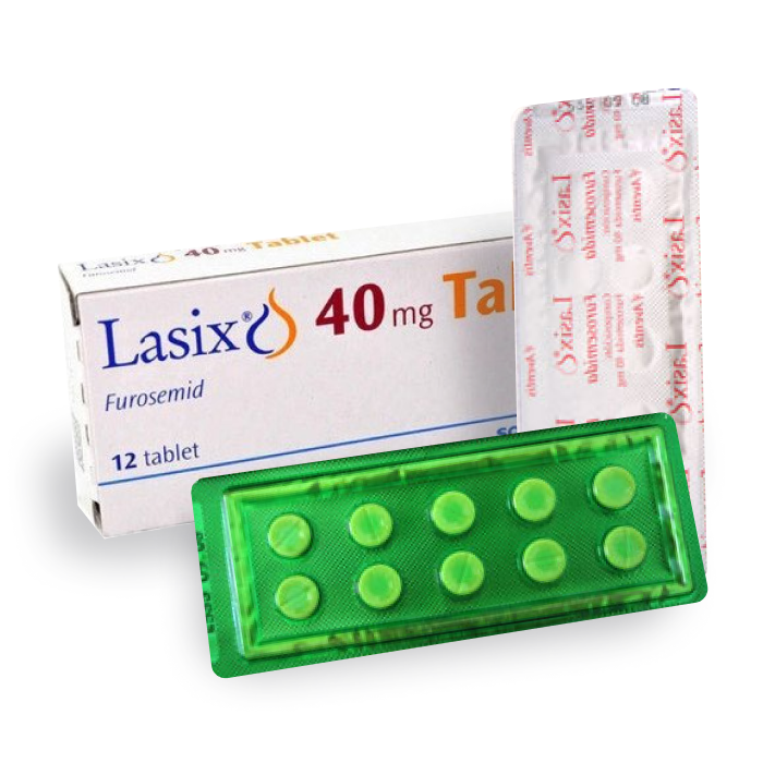 Lasix Pill 40mg, Furosemide, image