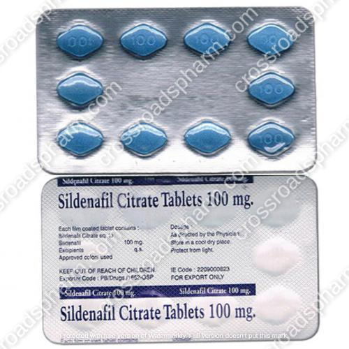 viagra, blister, 100mg viagra, crossroadspharm, image