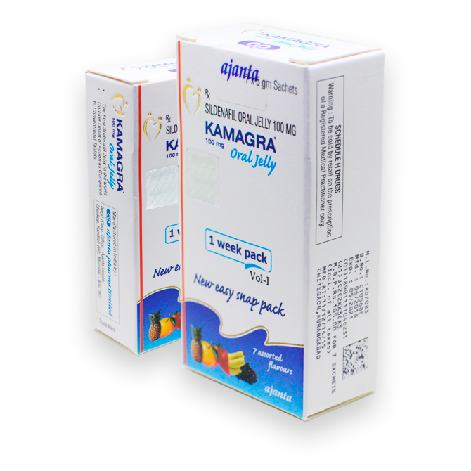 Buy Sildenafil Citrate 100mg Oral Jelly (7 Flavors) Tablets Online